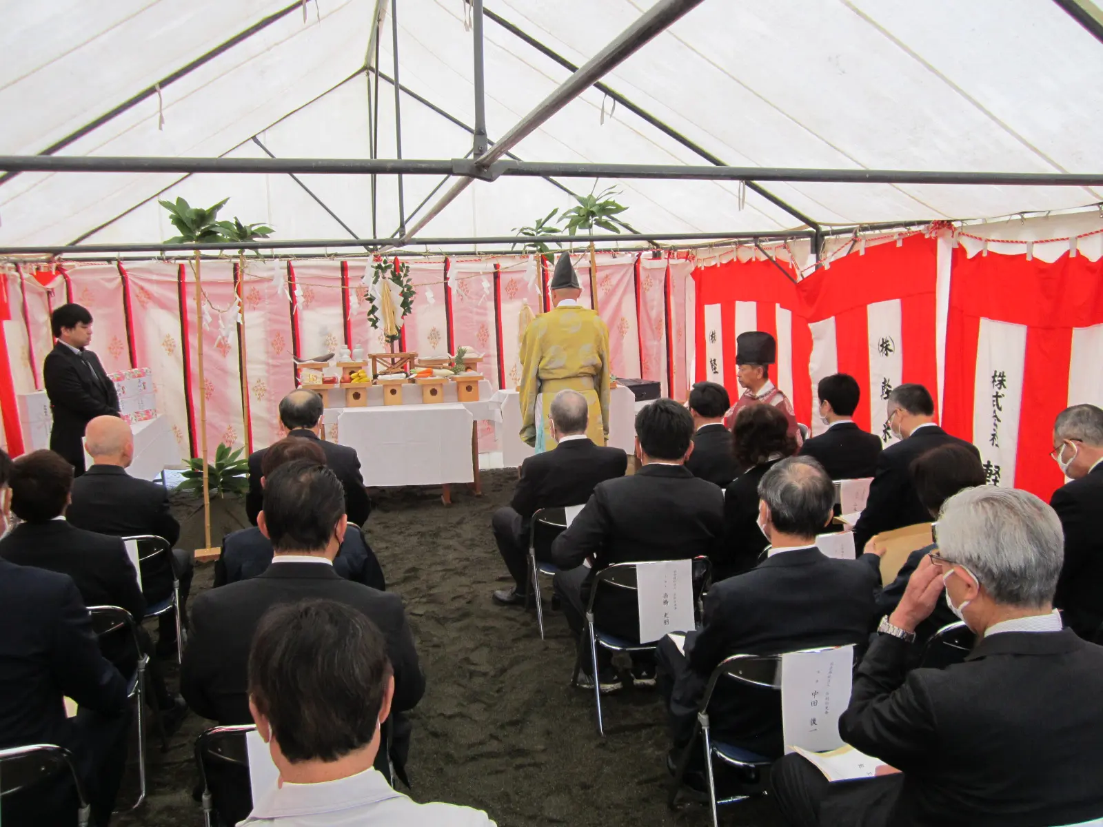 新工場建設～地鎮祭～